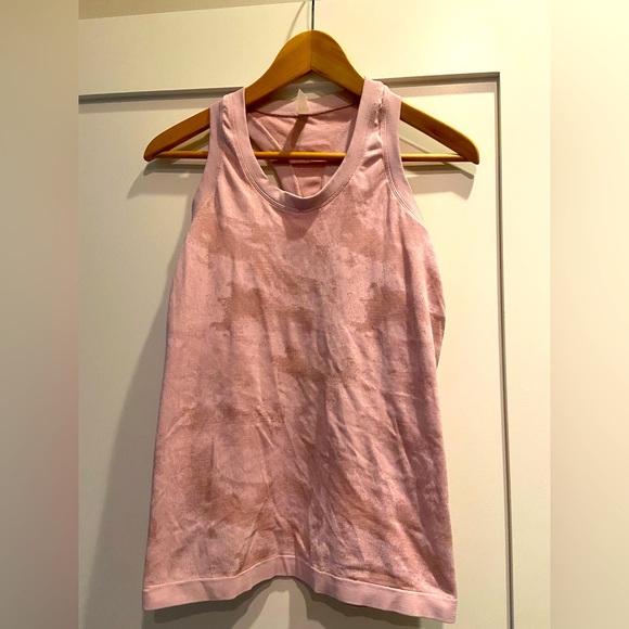 Athleta Tops Athleta Pink Camouflage Tank Poshmark